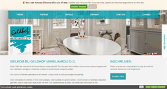 Desktop Screenshot of geldhof.nl